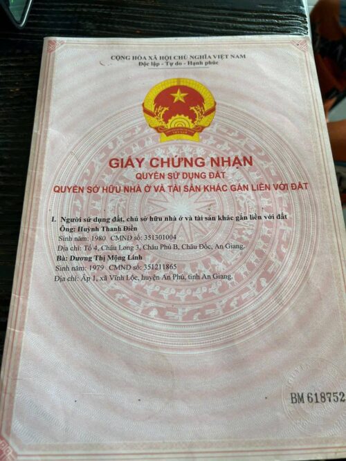 Bán nhà sổ hồng riêng,Bà Điểm,Hóc Môn 4x10,mặt tiền thông xe tải