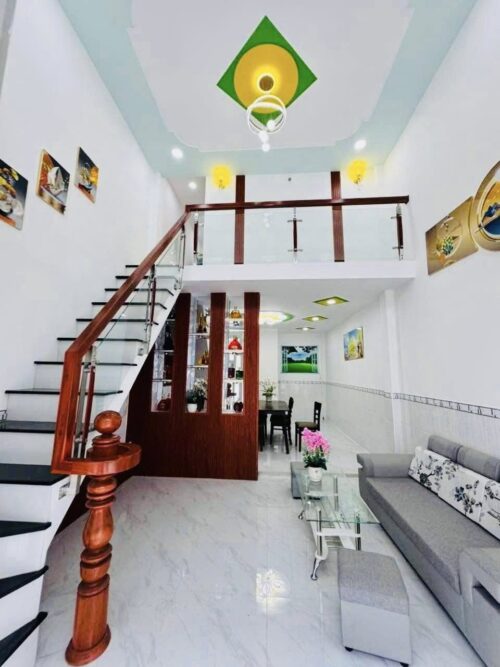Nhà sổ chung,4x9m,Xuân Thới Thượng,1 trệt 1 lửng